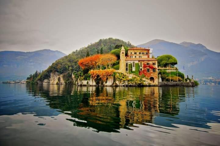 Casa Intignano - Camera Con Bagno E Portico Vista Lago Тремеццо Экстерьер фото